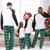 Christmas Plaid Patchwork Print Parent-Child Set GFTM-JJF90-230