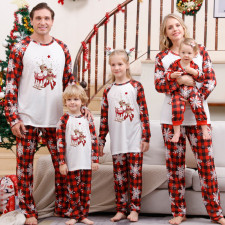 Christmas Printed Homewear Parent-Child Pajama Set GFTM-JJF123-4