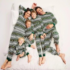 Christmas Printed Homewear Family Parent-Child Set GSGS-0711
