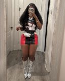 Fashion Print Mesh T Shirt YUEM-230291