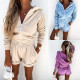 Casual Sport Hoodies Long Sleeve Pants Suit YMZY-0187