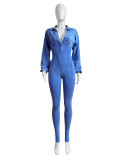 Sexy Deep V Neck Tight Jumpsuit CH-HR24102