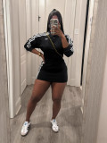 Casual Solid Color Two Piece Shorts Set YUEM-500507