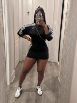 Casual Solid Color Two Piece Shorts Set YUEM-500507