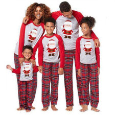 Christmas Letter Print Long Sleeve Casual Parent-child Set YLDF-PD807255