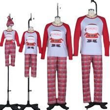 Christmas Letter Print Long Sleeve Casual Parent-child Set YLDF-PD807255