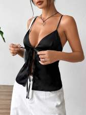 Sexy Backless Sling Tie Up Vest GYSQ-KVEE0470