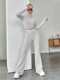 Long Sleeve Sport Two Piece Pants Set GYSQ-EUEH2490