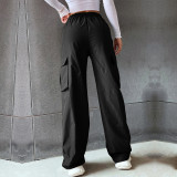 Solid Color Casual Staight Pants GYSQ-CPDE2940