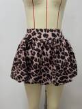 Printed Ultra Short Puffy Skirt LSD-2319