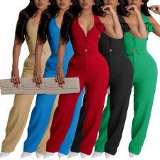Sleeveless Vest And Pants 2 Piece Set AIL-299