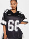 Letter Print Patchwork Loose Tops YWXS-XS-XSL44777