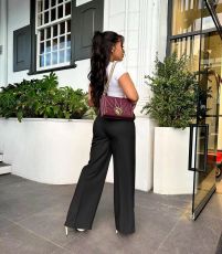 Solid Color Loose Straight Pants LSD-2314