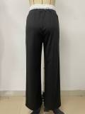 Casual Patchwork Slim Straight Pants LSD-2330