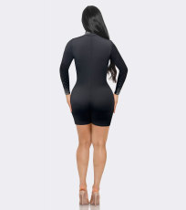 Plus Size Hot Drill See Through Romper NY-3371