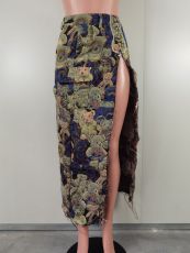 Cartoon Pattern Split Jacquard Half-body Skirt LSL-0034