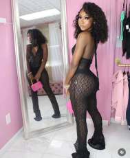 Halterneck Deep V Neck Lace Jumpsuit YUEM-2025006