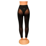 Sexy Tight Mesh See-through Bottoms Pant GOSD-6625