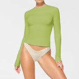 Long Sleeve O Neck T Shirt GZJF-2593
