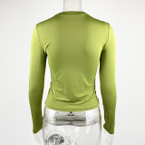 Long Sleeve O Neck T Shirt GZJF-2593