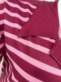 Stripe Print Short Sleeve Pants Loose Suit LS-0414