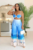 Sexy Print Nightclub Two Piece Pants Set GTYZ-7408