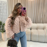 Knitted Tassel Woolen Jacket GZJQ-W24L54752