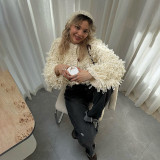 Knitted Tassel Woolen Jacket GZJQ-W24L54752