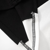 Color Block Patchwork Flare Pants MXBF-G24PT164