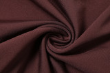 Solid Color Pleated Hollow Out Maxi Dress GZJQ-K24D59965