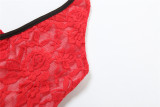 Sexy V Neck Halter Tie Up Two Piece Pants Set  GZJQ-K24S59254