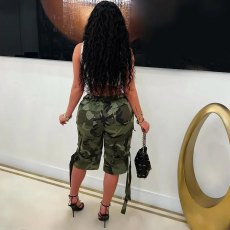 Casual Camouflage Printed Shorts GSMJ-6987