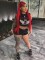 Print Sleeveless Tank Tops Shorts 2 Piece Set GFCF-1246