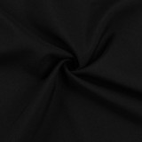 Deep V Neck Backless Maxi Dress FL-YJ24667PFO