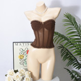 Lace Sexy Tube Top Backless Tops GNZD-51462THD