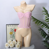 Lace Sexy Tube Top Backless Tops GNZD-51462THD