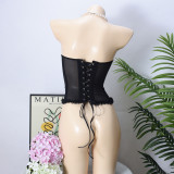 Lace Sexy Tube Top Backless Tops GNZD-51462THD