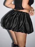 Sexy Solid Color A-line Puffy Skirt ANDF-2501