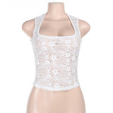 Sexy Backless Lace Tank Tops FL-JY24684PFO