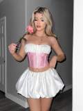 Sexy Solid Color A-line Puffy Skirt ANDF-2501