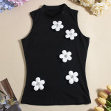 Sexy O Neck Sleeveless Tank Tops GNZD-51583TBD