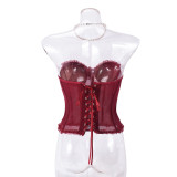 Lace Sexy Tube Top Backless Tops GNZD-51462THD
