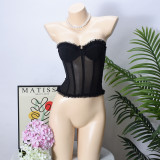Lace Sexy Tube Top Backless Tops GNZD-51462THD