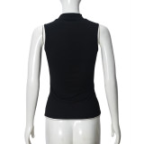 Sexy O Neck Sleeveless Tank Tops GNZD-51583TBD