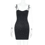 Hot Drill Sexy Backless Mini Dress FL-ZX24470PFO
