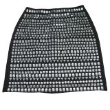 Long Sleeve Hot Drill Two Piece Skirts Set BY-7128