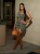 Cowboy Suspender Half Skirt Two Piece Set GMWF-8622