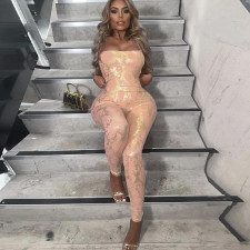 Sleeveless Backless Sexy Strappy Jumpsuit GNZD-51169JHD