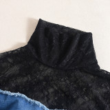 See Through Hollow Out Lace Bodysuit GNZD-51332THD