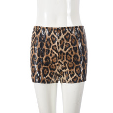 Fashion Sequin Print Shorts GNZD-51437